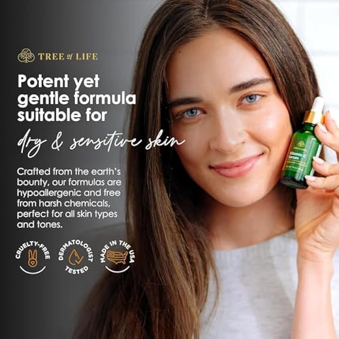 TREE OF LIFE VITAMIN C SERUM MOISTURIZER FOR FACE AND SKIN - Image 4